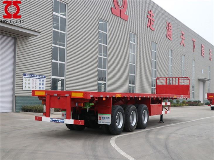 40ft plat kabann semi trelè