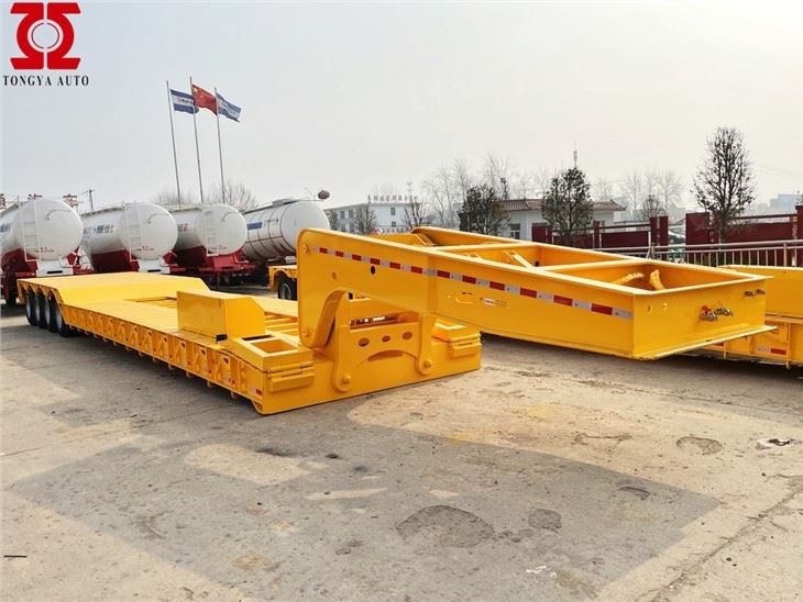 Gooseneck Detachable Lowbed Trelè