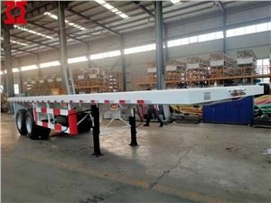 20ft plat kabann semi trelè