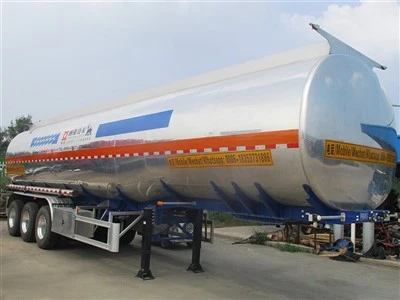 Lachin 50000litres aliminyòm gaz Tanker trelè manifakti