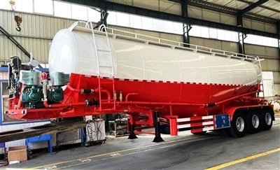 Lachin Faktori TONGYA Bulk Cemen Tank Semi trelè