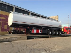 Customized 4 aks gaz Tanker kamyon trelè