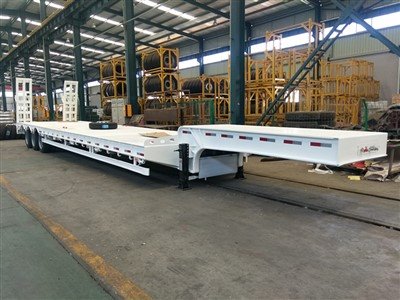 Heavy Duty Low Bed Semi trelè