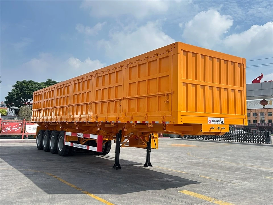 120T Side Dump Semi Trailer high quality