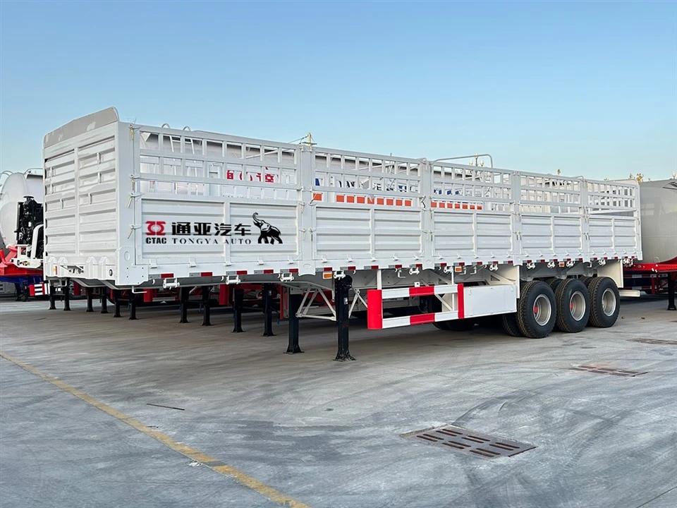 40T Bulk kago transpò kloti semi trelè