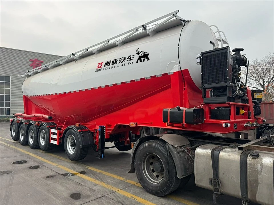 5 Aks 66 lit Bulk Siman Tanker Semi Trelè