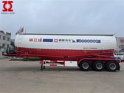50t esansyèl Cement tanker trelè