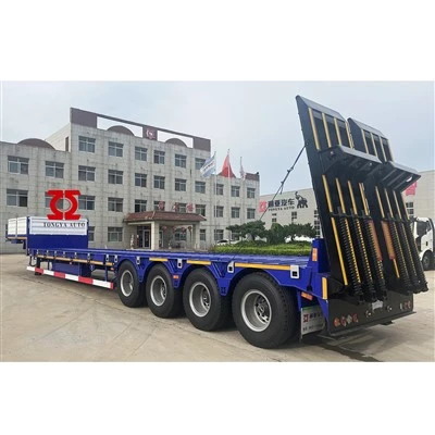 80T Low Bed semi trelè