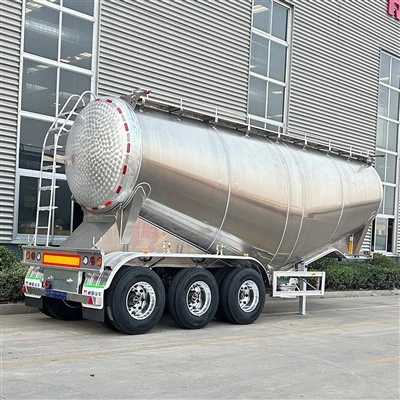 Aliminyòm Bulk Siman Tanker Trelè