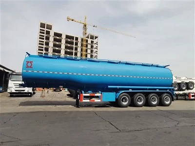 Pri ki ba Komèsyal Stock 55m3 Oil Tanker Semi Trelè